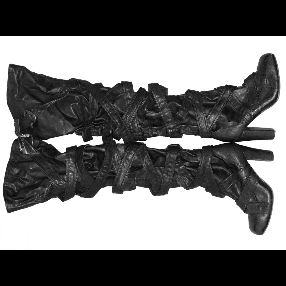 Jeffery Campbell over the knee boots